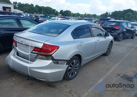 2013 Honda Civic Ex-L z USA, uszkodzony, nr VIN 19XFB2F94DE089803